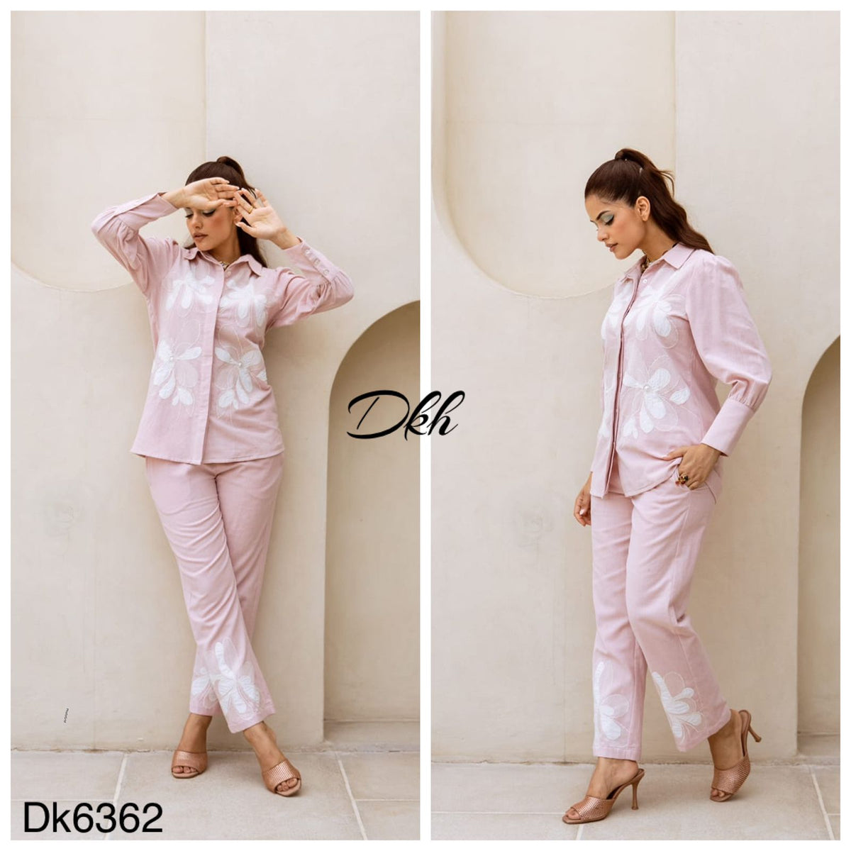 DKH Dk6362 Super Premium cotton coord sets