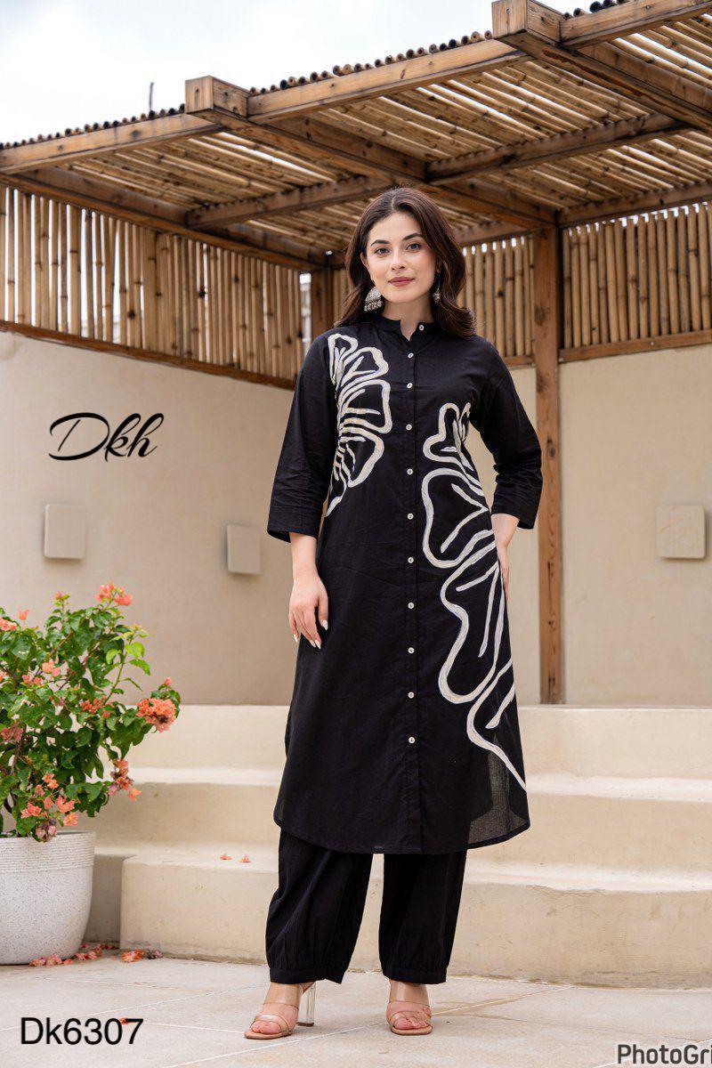 DKH Dk6307 Premium cotton coord set