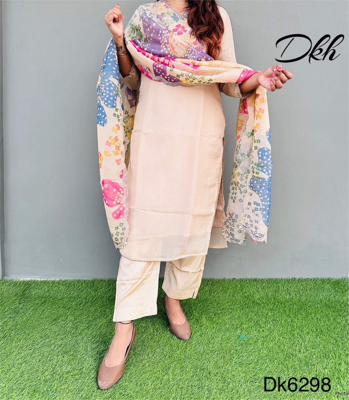 DKH dk6298 Premium pure tissue 3 pc suit set