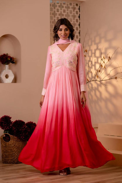 Pure Chinnon Gown K1135