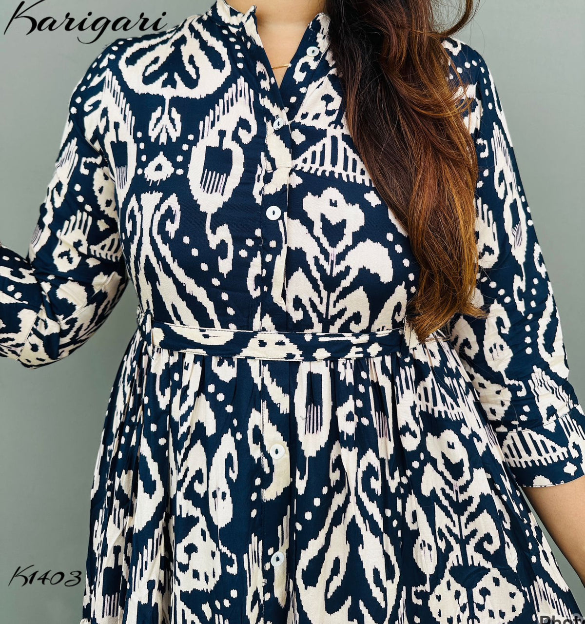 *karigari by DKH * k1403 Premium Russian silk & gown