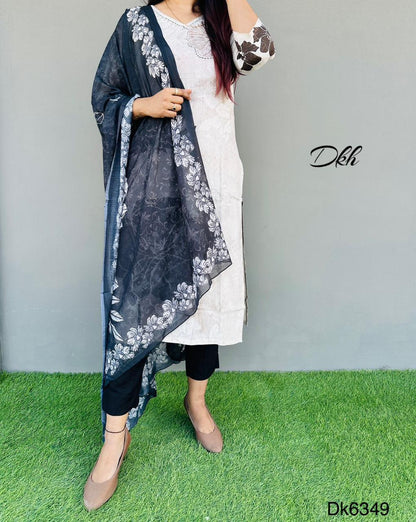 DKH Dk6349  Premium rayon 3 pc suit set