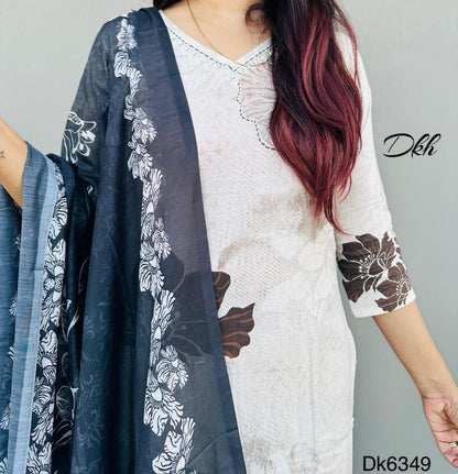 DKH Dk6349  Premium rayon 3 pc suit set