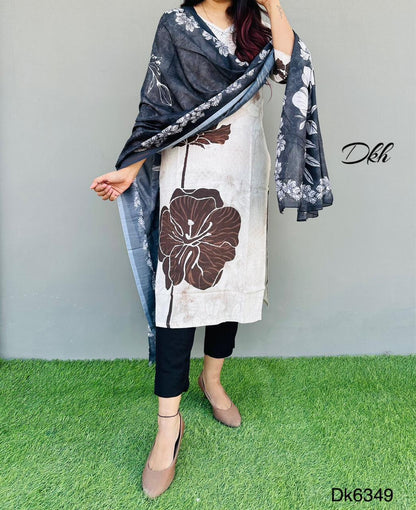 DKH Dk6349  Premium rayon 3 pc suit set