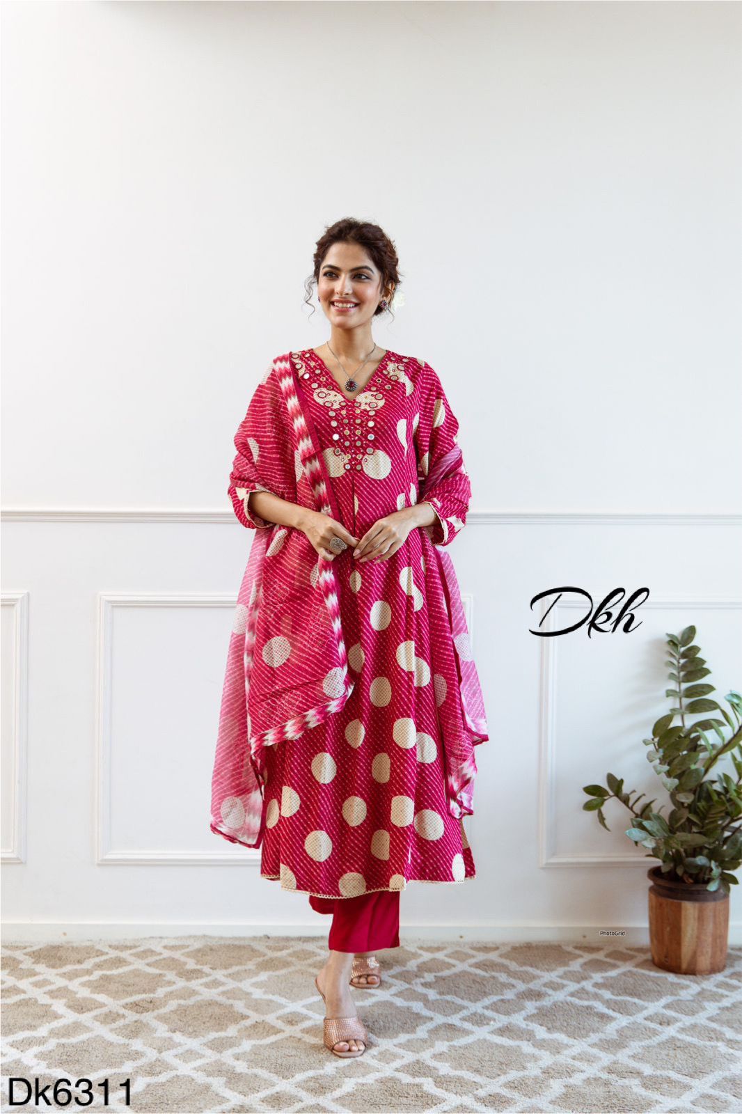 DKH Dk6311  Premium German rayon 3 pc suit set