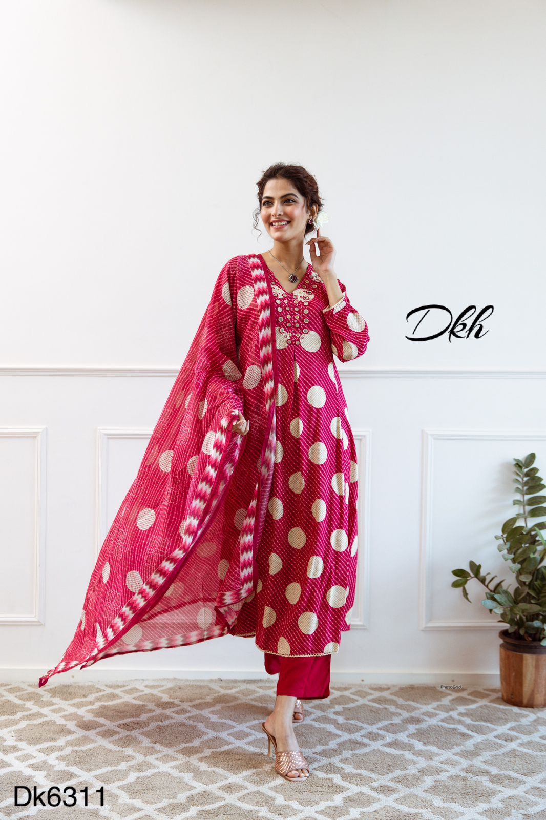 DKH Dk6311  Premium German rayon 3 pc suit set