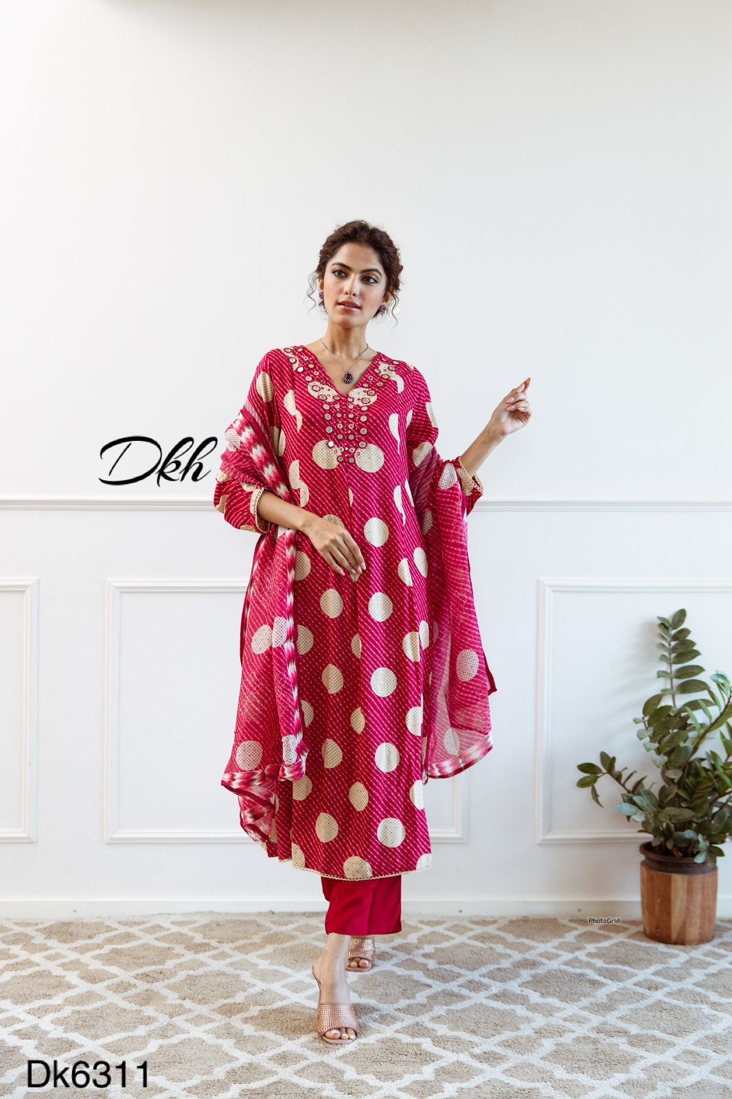 DKH Dk6311  Premium German rayon 3 pc suit set