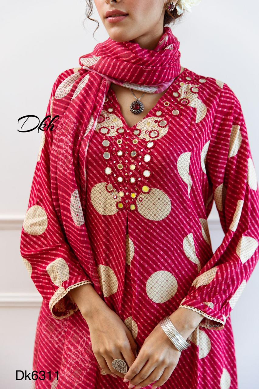 DKH Dk6311  Premium German rayon 3 pc suit set