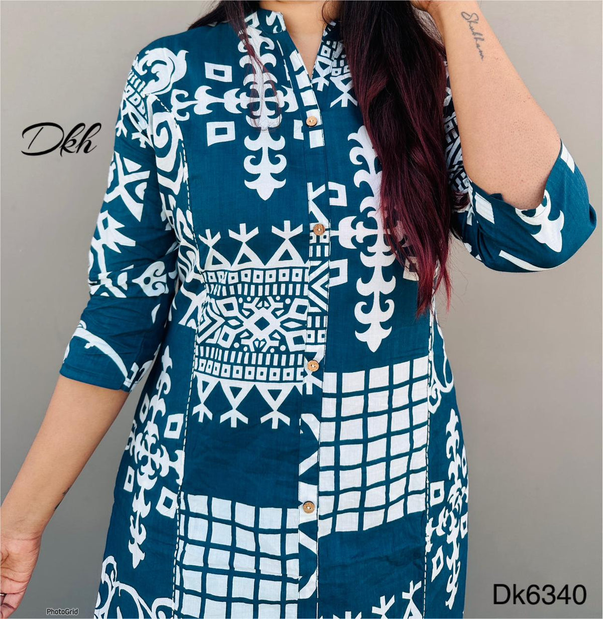 DKH Dk6340  Premium cotton 2 pc set